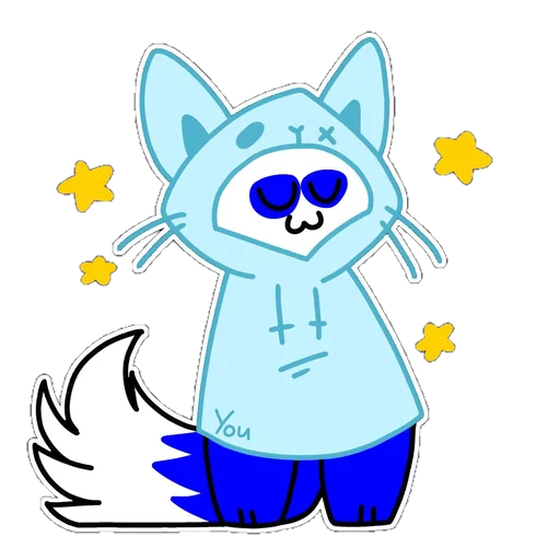 😸 Стикер «Dery The Fox» для Telegram