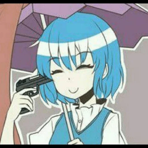 🔫 Стикер «desenho japonês» для Telegram