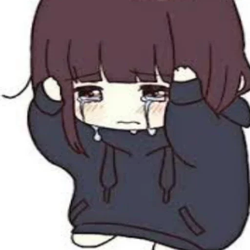 😭 Стикер «desenho japonês» для Telegram