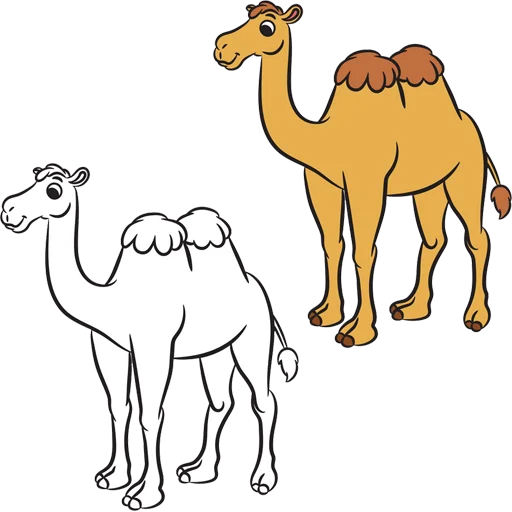 🐫 Стикер «Camels ਬੋਤੇ» для Telegram