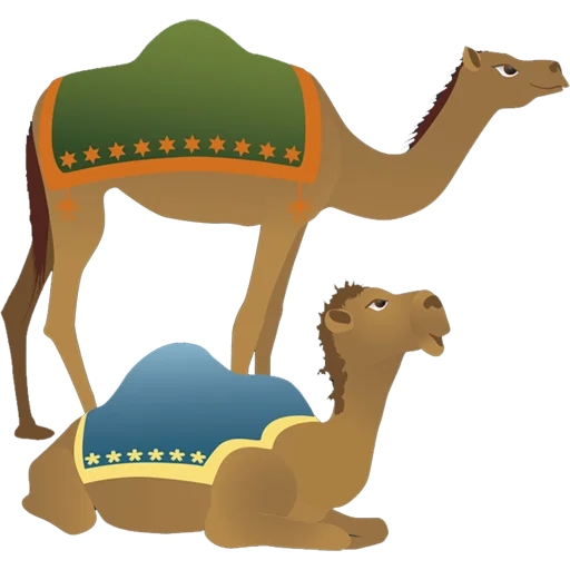 🐪 Стикер «Camels ਬੋਤੇ» для Telegram