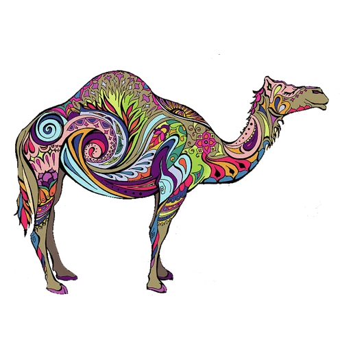 🐪 Стикер «Camels ਬੋਤੇ» для Telegram