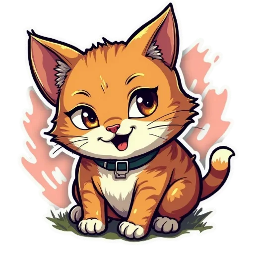 😍 Стикер «Desert cats» для Telegram