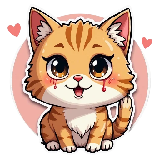 🥰 Стикер «Desert cats» для Telegram