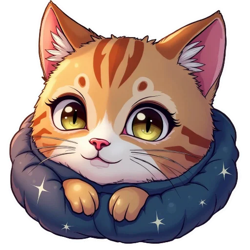 😴 Стикер «Desert cats» для Telegram