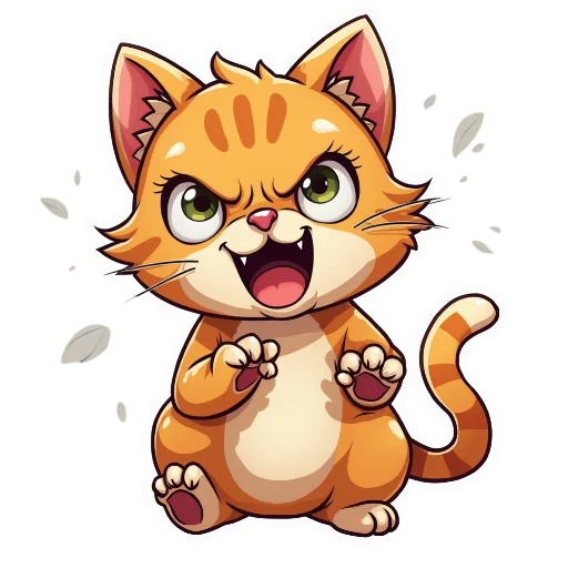 😡 Стикер «Desert cats» для Telegram
