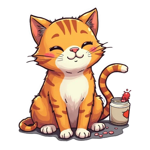 🥳 Стикер «Desert cats» для Telegram