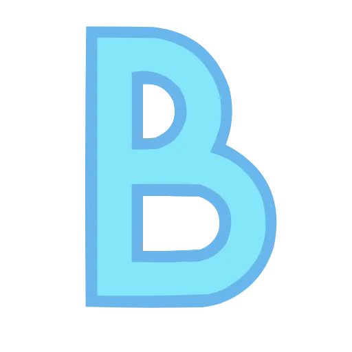 🤩 Эмодзи «Разноцветные буквы и иконки» для Telegram