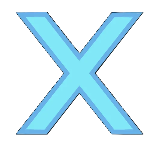 🤩 Эмодзи «Разноцветные буквы и иконки» для Telegram