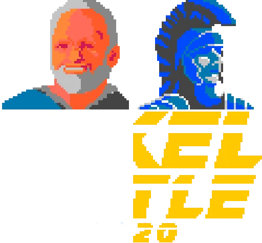 👊 Стикер «Десигн Pixel Battle» для Telegram