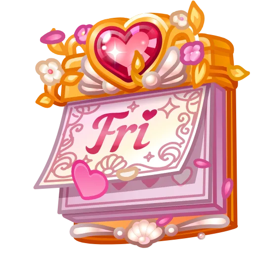 🎁 Эмодзи «Desk Calendar Crafted» для Telegram