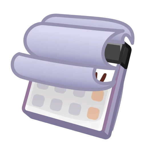 💎 Стикер «Desk Calendar» для Telegram