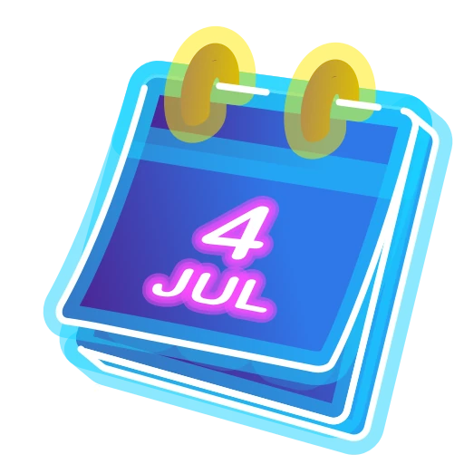 💎 Стикер «Desk Calendar» для Telegram