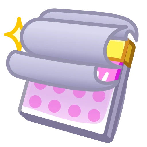💎 Стикер «Desk Calendar» для Telegram