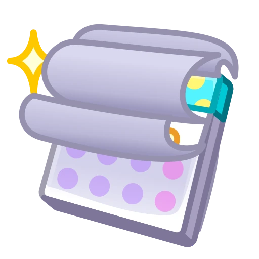 💎 Стикер «Desk Calendar» для Telegram
