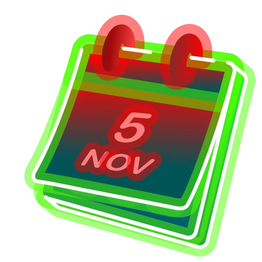 💎 Стикер «Desk Calendar» для Telegram