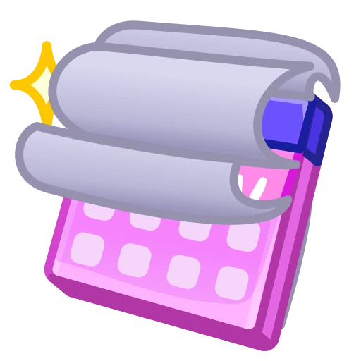 💎 Стикер «Desk Calendar» для Telegram