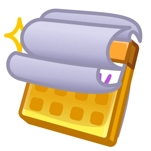 💎 Стикер «Desk Calendar» для Telegram