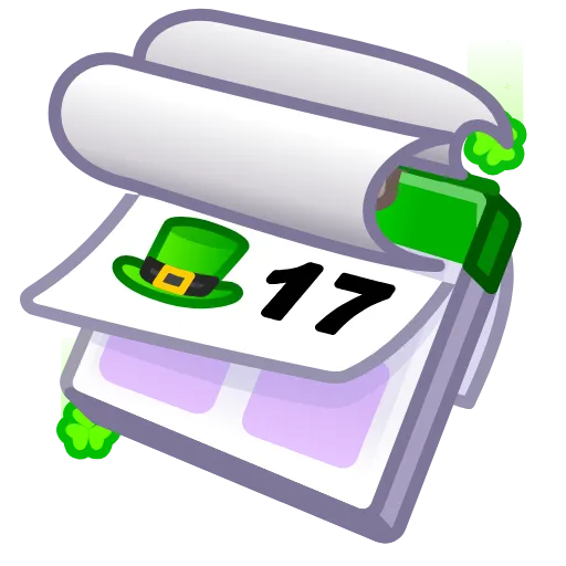 🗓 Эмодзи «Desk Calendar» для Telegram