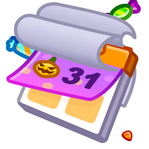 🗓 Эмодзи «Desk Calendar» для Telegram