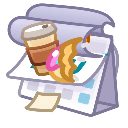 🗓 Эмодзи «Desk Calendar» для Telegram
