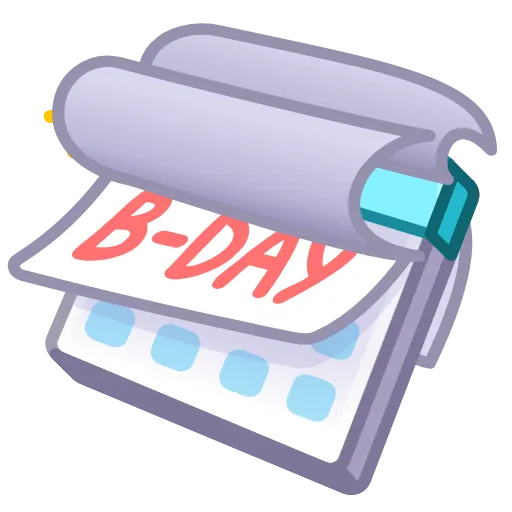 🗓 Эмодзи «Desk Calendar» для Telegram
