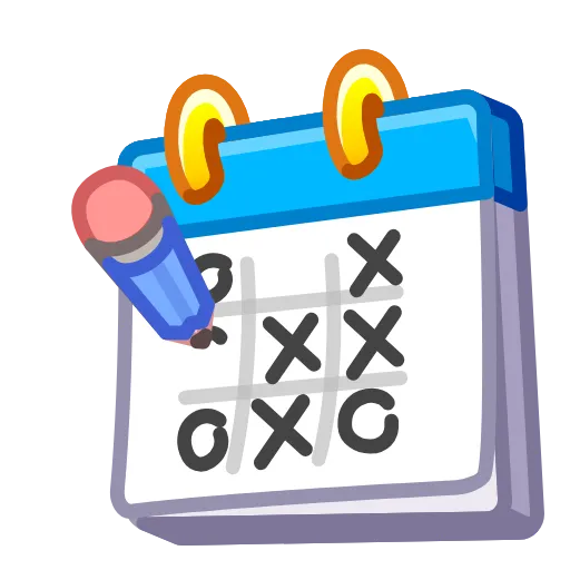 🗓 Эмодзи «Desk Calendar» для Telegram