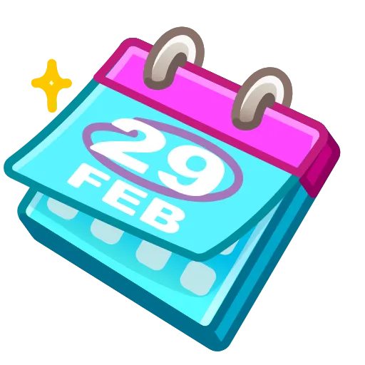 🗓 Эмодзи «Desk Calendar» для Telegram