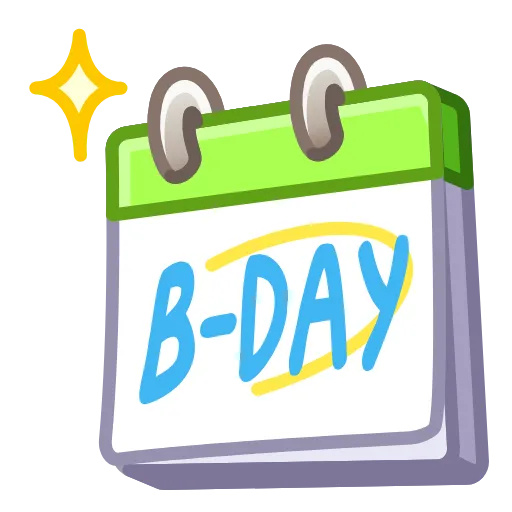 🗓 Эмодзи «Desk Calendar» для Telegram