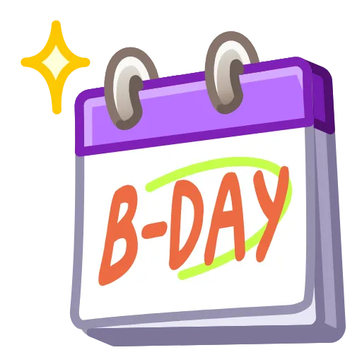 🗓 Эмодзи «Desk Calendar» для Telegram