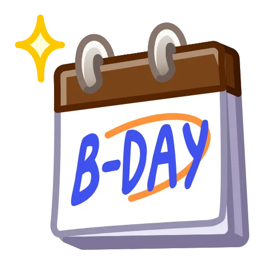 🗓 Эмодзи «Desk Calendar» для Telegram
