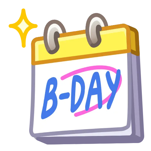 🗓 Эмодзи «Desk Calendar» для Telegram