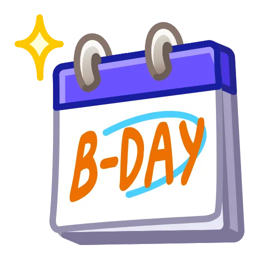 🗓 Эмодзи «Desk Calendar» для Telegram