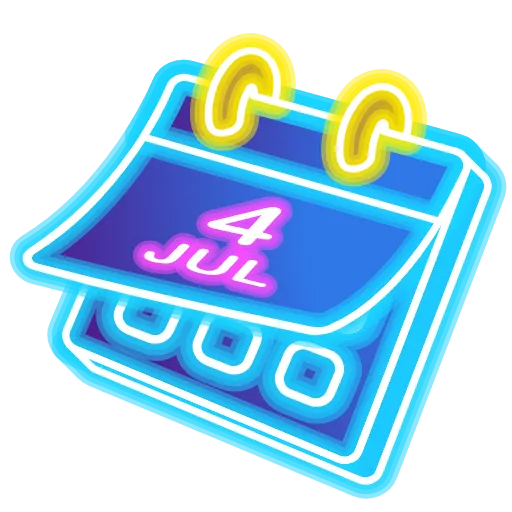 🗓 Эмодзи «Desk Calendar» для Telegram