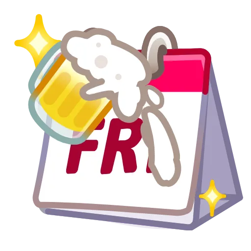 🗓 Эмодзи «Desk Calendar» для Telegram