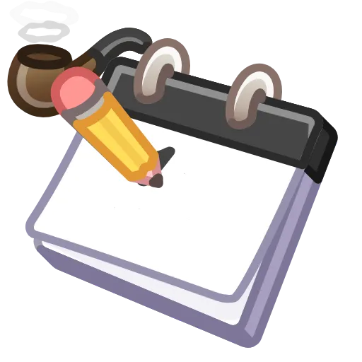 🗓 Эмодзи «Desk Calendar» для Telegram