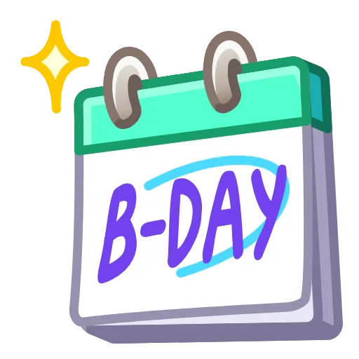 🗓 Эмодзи «Desk Calendar» для Telegram