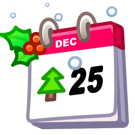 🗓 Эмодзи «Desk Calendar» для Telegram