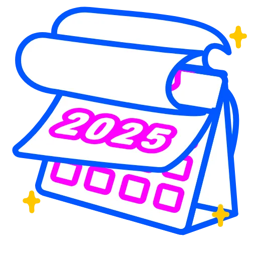 🗓 Эмодзи «Desk Calendar» для Telegram
