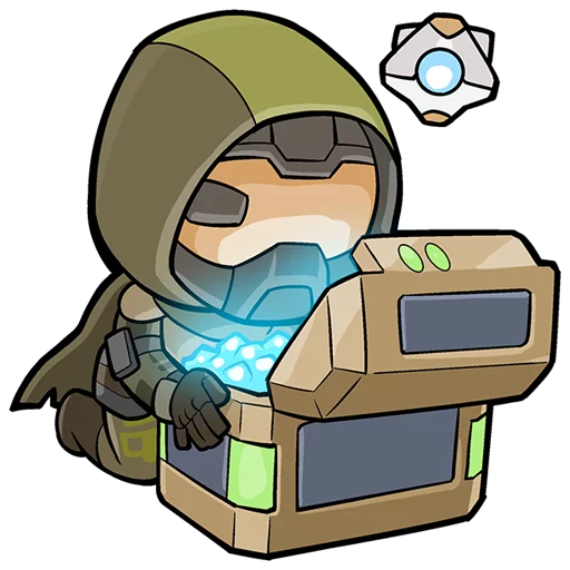 😵 Стикер «Destiny 2» для Telegram
