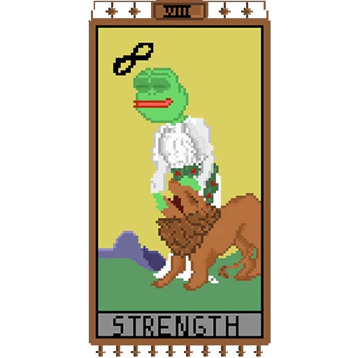 💪 Стикер «Таро Pepes» для Telegram
