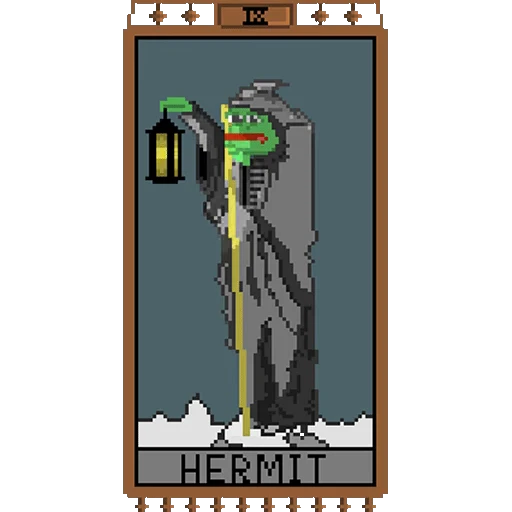 🧙 Стикер «Таро Pepes» для Telegram