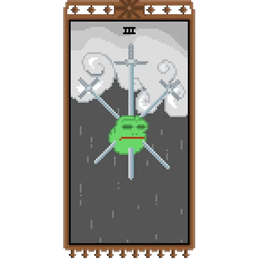 💔 Стикер «Таро Pepes» для Telegram