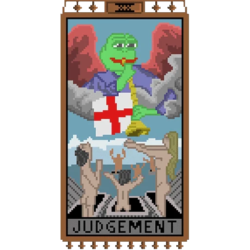 🎺 Стикер «Таро Pepes» для Telegram