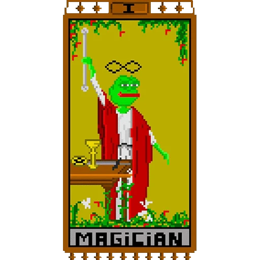 🔮 Стикер «Таро Pepes» для Telegram