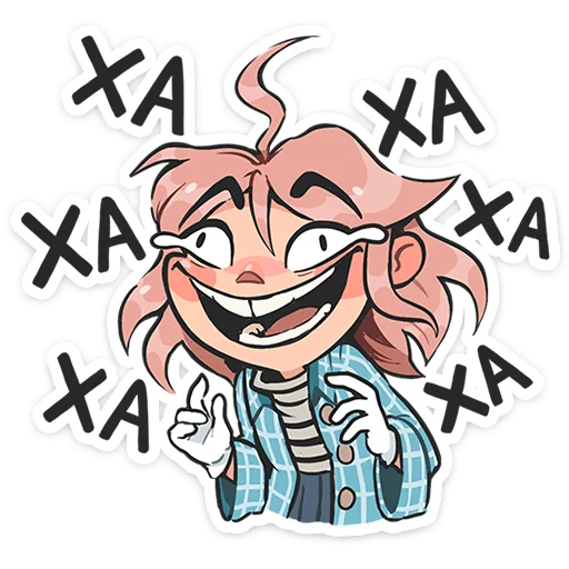 😈 Стикер «Детектив Энни» для Telegram