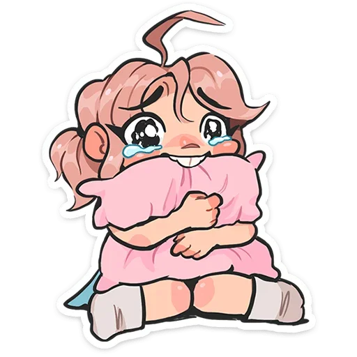 🥺 Стикер «Детектив Энни» для Telegram