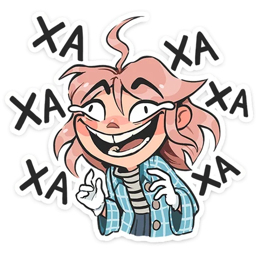 😂 Стикер «Детектив Энни» для Telegram