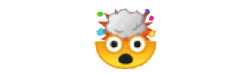 🤯 Стикер «Смайлики» для Telegram