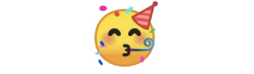 🥳 Стикер «Смайлики» для Telegram